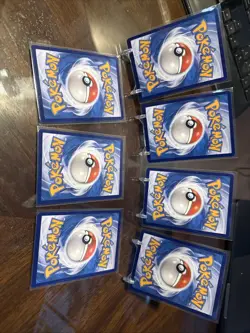 Pokemon Chinese Gem Pack Eeveelutions 7 Card Masterball Lot NM/M - Image 2