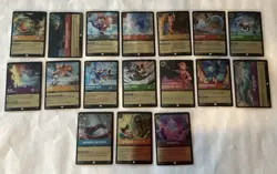 Lorcana Winterspell Lot of 72 Foil Cards - Commons Uncommons Rares Super Rares - Image 2