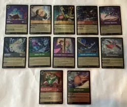 Lorcana Winterspell Lot of 72 Foil Cards - Commons Uncommons Rares Super Rares - Image 3