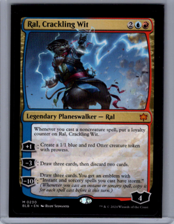 Ral, Crackling Wit Mythic NM Bloomburrow MTG BLB-230 - Image 1