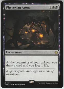 MTG Phyrexian Arena NM Foundations Magic 180 - Image 1