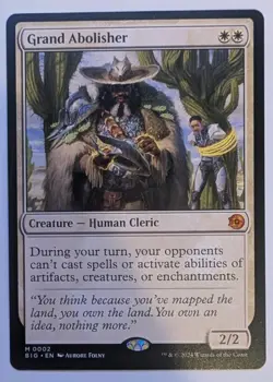 Grand Abolisher Outlaws of Thunder Junction: the Big Score Regular NM - Image 1