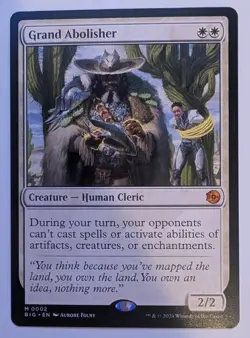 Grand Abolisher Outlaws of Thunder Junction: the Big Score Regular NM - Image 2