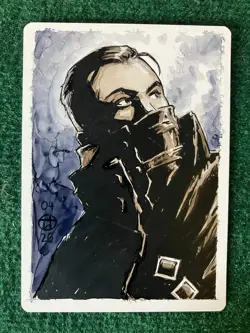 MTG Morbid Opportunist ARTIST PROOF SKETCHED Tyler Walpole - Image 3