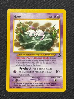 Mew - Wizards Black Star Promo #47 - 1995-2000 - Pokemon Card - Image 1
