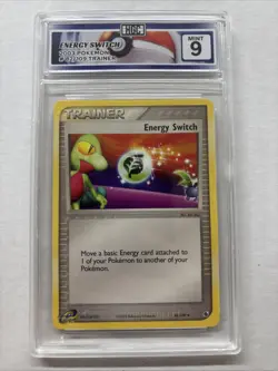 2003 Pokemon Energy Switch Trainer #82 HGC 9 (sb1) - Image 1