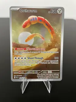 Pokemon TCG Orthworm Illustration Rare Paldea Evolved 224/193 NM - Image 1