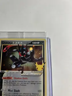 Pokemon TCG Greninja Gold Star SWSH144 - Celebrations Black Star Promo - Sealed - Image 2
