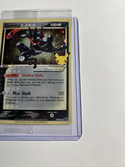Pokemon TCG Greninja Gold Star SWSH144 - Celebrations Black Star Promo - Sealed - Image 3
