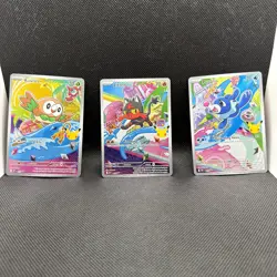 Pokemon TCG First Partner Illustration Collection Series: 7th Gen - Complete Set - Image 1