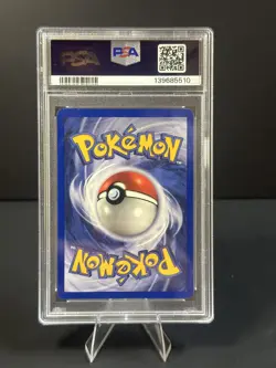 1999 Jungle Clefable No Symbol #1 Holo PSA 8 - Image 2