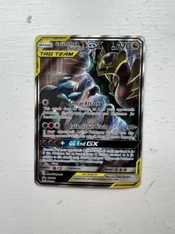 Pokemon Garchomp & Giratina GX SM193 Black Star Promo Holo - Image 1