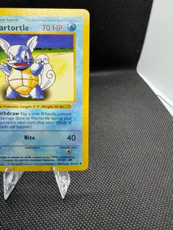 Pokemon Wartortle 042/102 Base Set (Shadowless First Edition) - Image 4