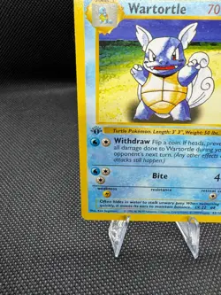 Pokemon Wartortle 042/102 Base Set (Shadowless First Edition) - Image 5