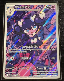 Pokemon TCG English SV White Flare Gothorita 125/086 Illustration Rare - Image 1