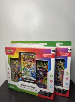 Pokemon TCG First Partner Illustration Collection Lot Of 2 sealed boxes - Image 2