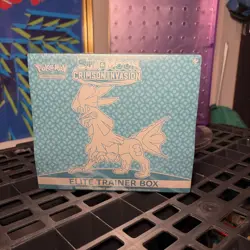 Pokemon SUN AND MOON CRIMSON INVASION Elite Trainer Box ETB New SEALED - Image 1