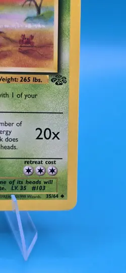 Pokemon Unlimited Jungle Exeggutor 35/64 1st Edition, NM-MT - Image 4