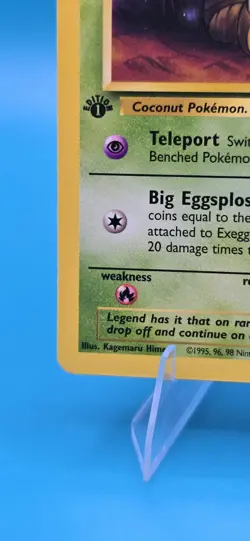 Pokemon Unlimited Jungle Exeggutor 35/64 1st Edition, NM-MT - Image 5