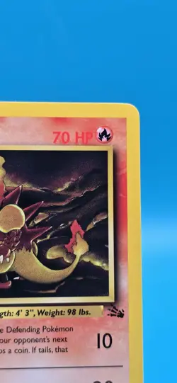 Pokemon 1st Edition Fossil Magmar 39/62 - Image 3