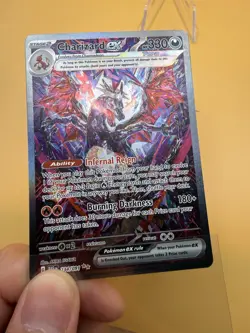 Pokemon TCG Charizard EX Paldean Fates Sir 234/091 NM - Image 3