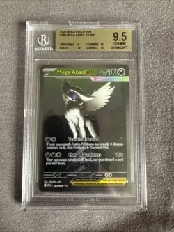 Pokemon TCG: Mega Absol ex SIR 180/132 - Beckett 9.5 - Image 1