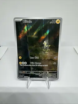 Pokemon TCG Blitzle 195/182 Paradox Rift Illustration Rare Holo NM - Image 1