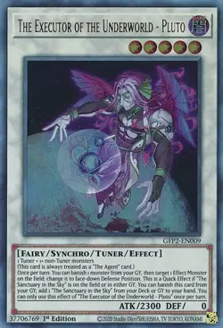 GFP2-EN009 The Executor of the Underworld Pluto 1st Ed Ultra Rare NM YuGiOh TCG - Image 1