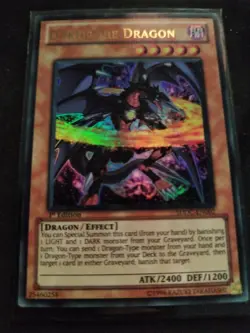 YuGiOh Darkflare Dragon SDDC-EN002 Ultra Rare Englisch 1st Near Mint - Image 1