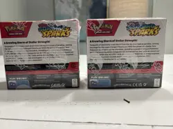 POKEMON TCG: Scarlet & Violet Surging Sparks Booster Box X2 72 Packs NEW SEALED - Image 3