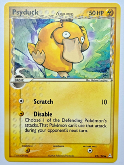 Psyduck Delta Species Pokemon Regular Holon Phantoms 81/110 NM - Image 1