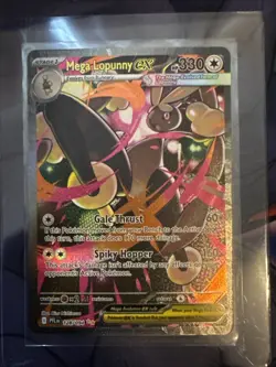 Pokemon Phantasmal Flames Mega Lopunny ex 128/094 SIR NM - Image 1