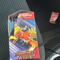 Pokemon Destined Rivals Half Booster Box (18 Packs) New Unsealed - Image 2