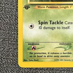 1st Edition Caterpie 53/75 LP/NM - Neo Discovery - WOTC Vintage Pokemon TCG - Image 5