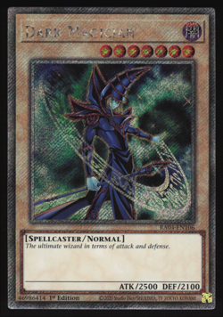 Dark Magician - RA04-EN106 - Platinum Secret Rare - 1st Edition Yugioh - Image 1