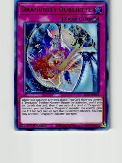 Dragunity Oubliette GFTP-EN042 Ghosts From the Past Yu-Gi-Oh 1st Edition LP - Image 1