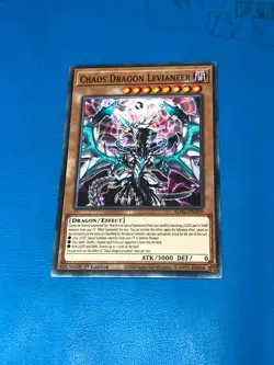YUGIOH Common Chaos Dragon Levianeer SDAZ-EN009 1st Edition - Image 1