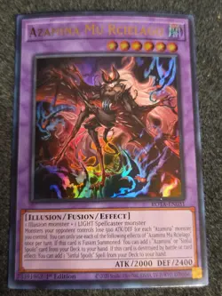 VLP English Yu Gi Oh Azamina Moa Regina - ROTA-EN033 - Ultra Rare - 1st E - Image 1