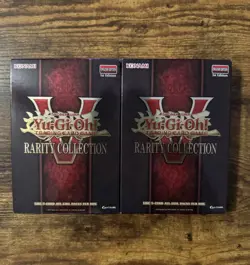 Yu-Gi-Oh Rarity Collection 5 1st Ed. Retail Box 5 Foil Pack Booster LOT OF 2 - Image 1