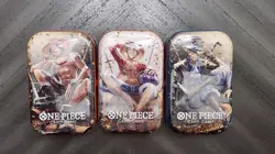 One Piece TCG: Vol 2 Tin Pack Set of 3 | TS-02 OP-13 BRAND NEW SEALED - Image 1
