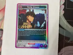 Union Arena Solo Leveling Sung Jinwoo Judge UEPR/SLG-1-018 NM - Image 1