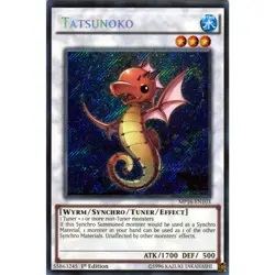 MP16-EN103 TATSUNOKO SECRET RARE 1ST EDITION NEAR MINT YuGiOh TCG - Image 1
