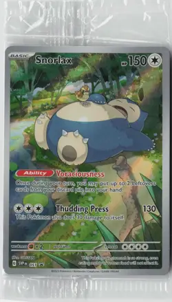 Snorlax SVP 051 Scarlet & Violet Promo (SEALED) - Pokemon TCG - Image 1