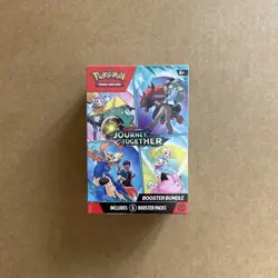 Pokemon TCG - Journey Together Booster Bundle (6 packs) - Brand New & Sealed - Image 1