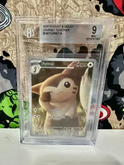 2025 Pokemon TCG Scarlet & Violet Journey Together #168 Furret IR - Image 1