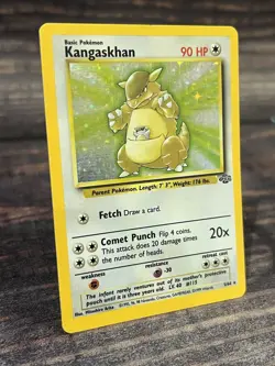 Pokemon Kangaskhan Holo Rare #5/64 1999 Unlimited Jungle - Image 2