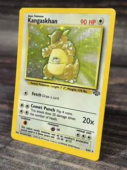 Pokemon Kangaskhan Holo Rare #5/64 1999 Unlimited Jungle - Image 3