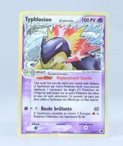 Carte Pokemon - Typhlosion Holo rare 12/101 Bloc EX Ile des Dragons Francaise - Image 1