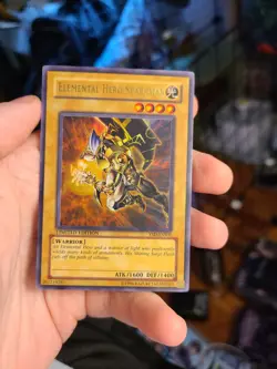 Yugioh Elemental Hero Sparkman YSD-ENS01 Limited Ultra Rare - Image 1