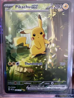 2026 Pokemon Pikachu EX 276/217 Special Illustration Rare Ascended Heroes - Image 1